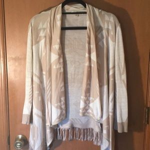 Tan Aztec sweater